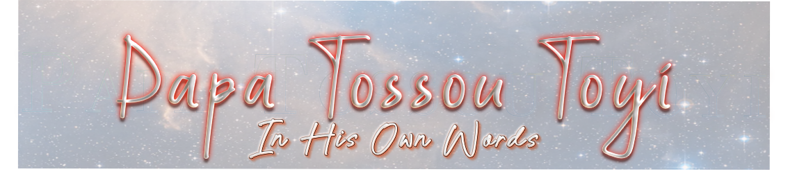Papa Tossou Toyi Article Logo.