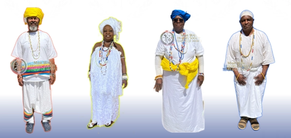 Mami Devotees, Mamissis and Chiefs.