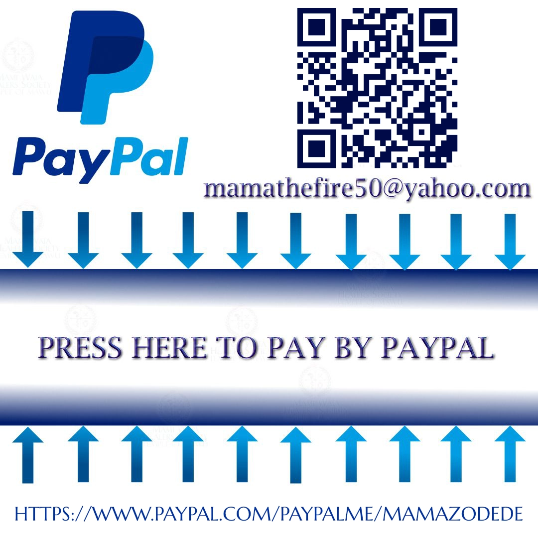Link to Mama Zodede's Paypal Page.